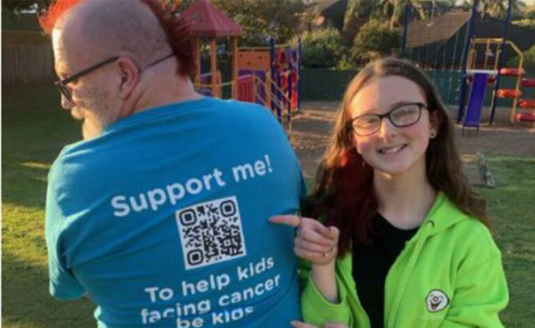 Peakhurst resident walks big for little kids facing cancer