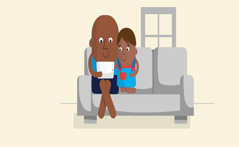 Talking to kids about cancer animated