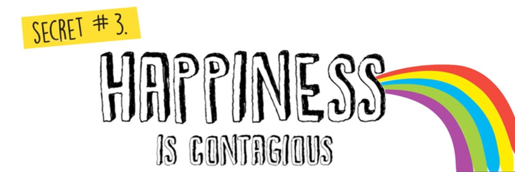 3. Happiness is Contagious