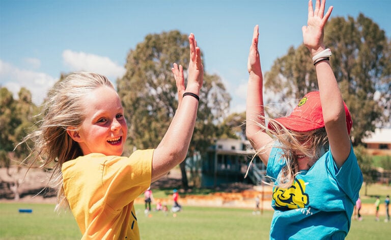 Kids High Five 3 steps to a healthier life