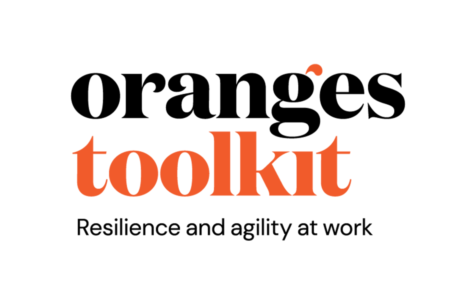 The Oranges Toolkit logo - Resilience and agility at work
