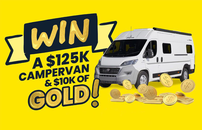 Win a $125K Campervan & $10K of Gold! Camp Quality & Jayco Campervan raffle